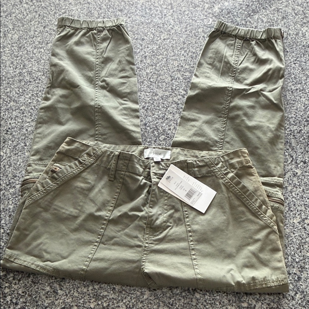 Joie Aerial Utility Jogger Pants in Fatigue| Sz 6